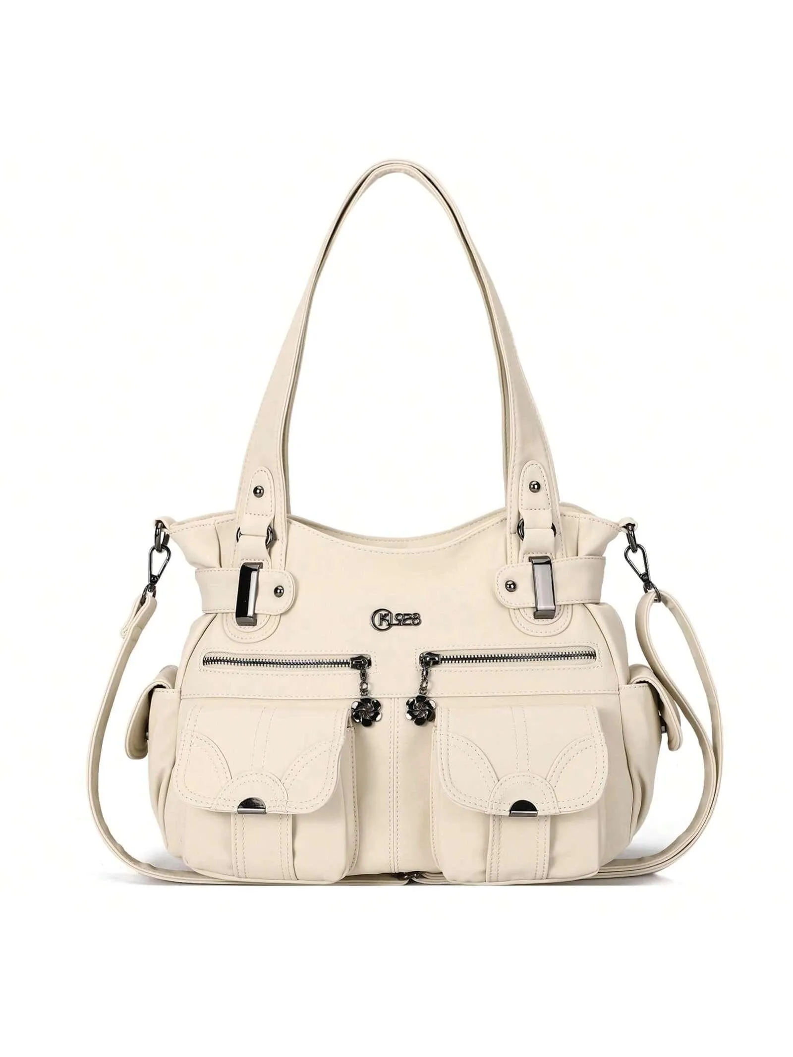 BagForLove - Large Soft PU Leather Tote Bag for Women