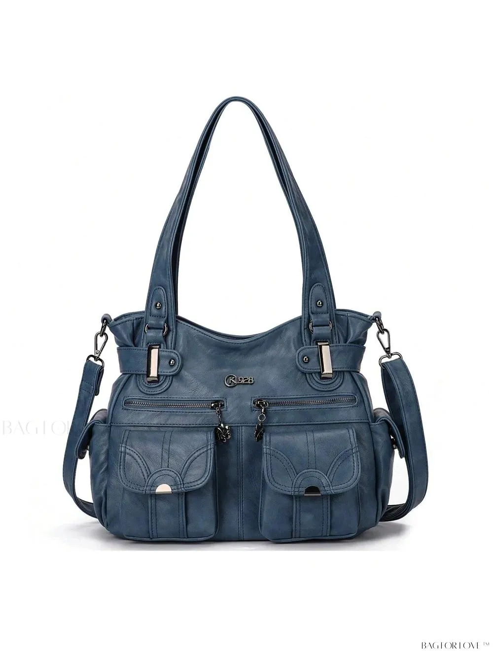 BagForLove - Large Soft PU Leather Tote Bag for Women