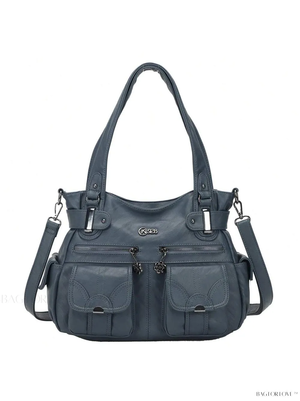 BagForLove - Large Soft PU Leather Tote Bag for Women