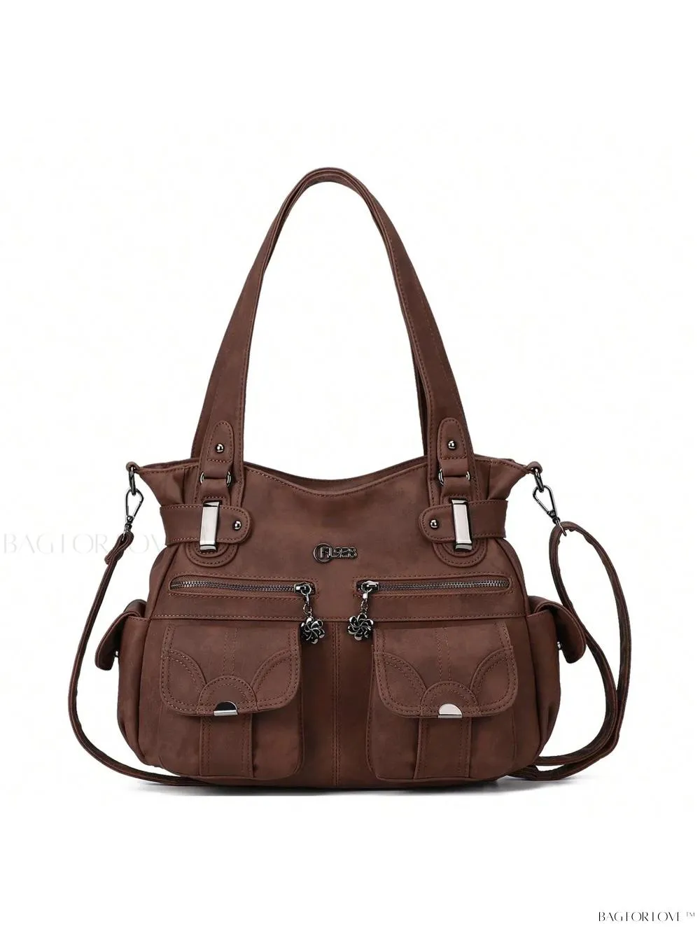 BagForLove - Large Soft PU Leather Tote Bag for Women