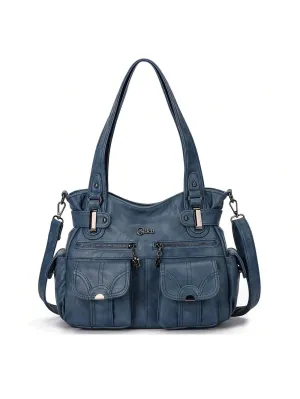 BagForLove - Luxury Tote Bag for Women - Soft PU Leather and Multiple Pockets