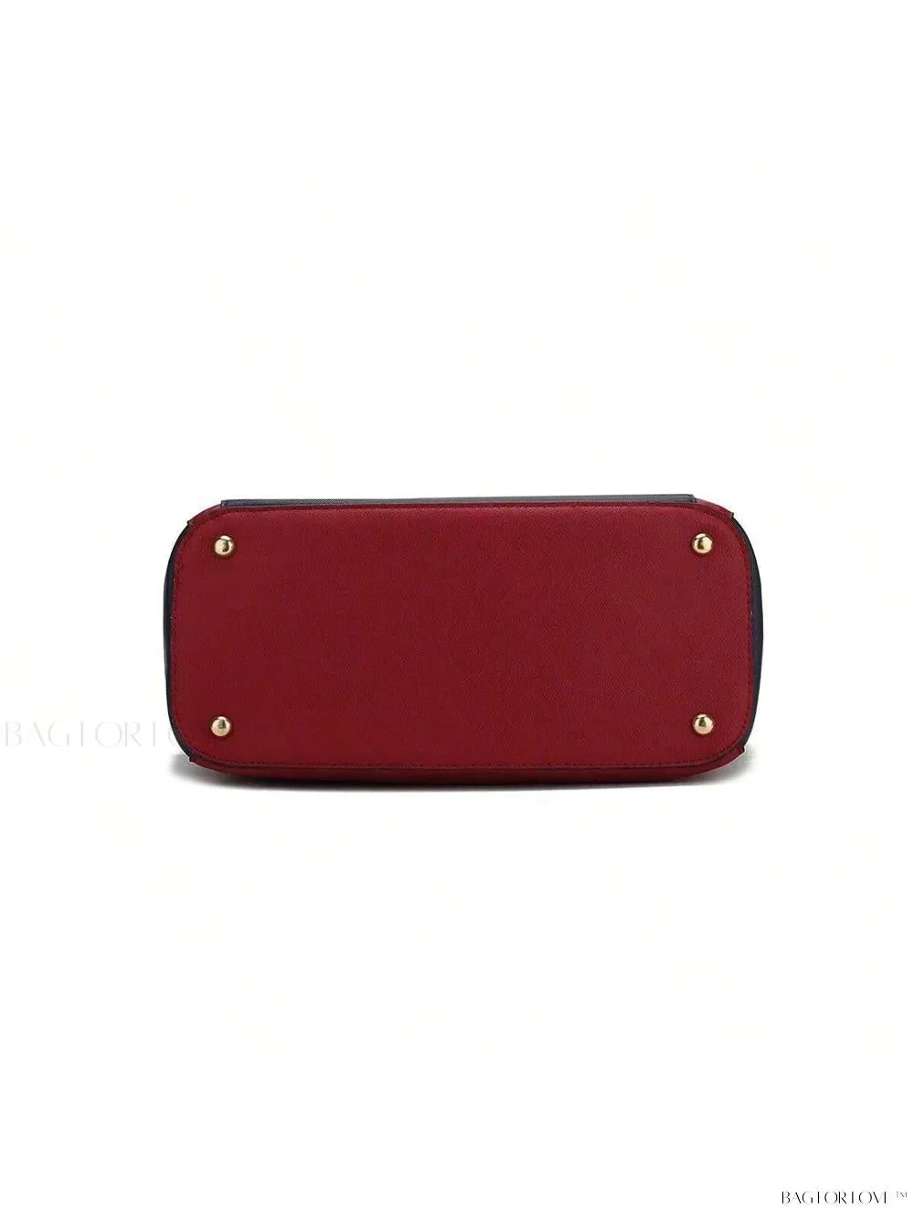 BagForLove - Rochelle Collection Color Block Large Capacity Handbag