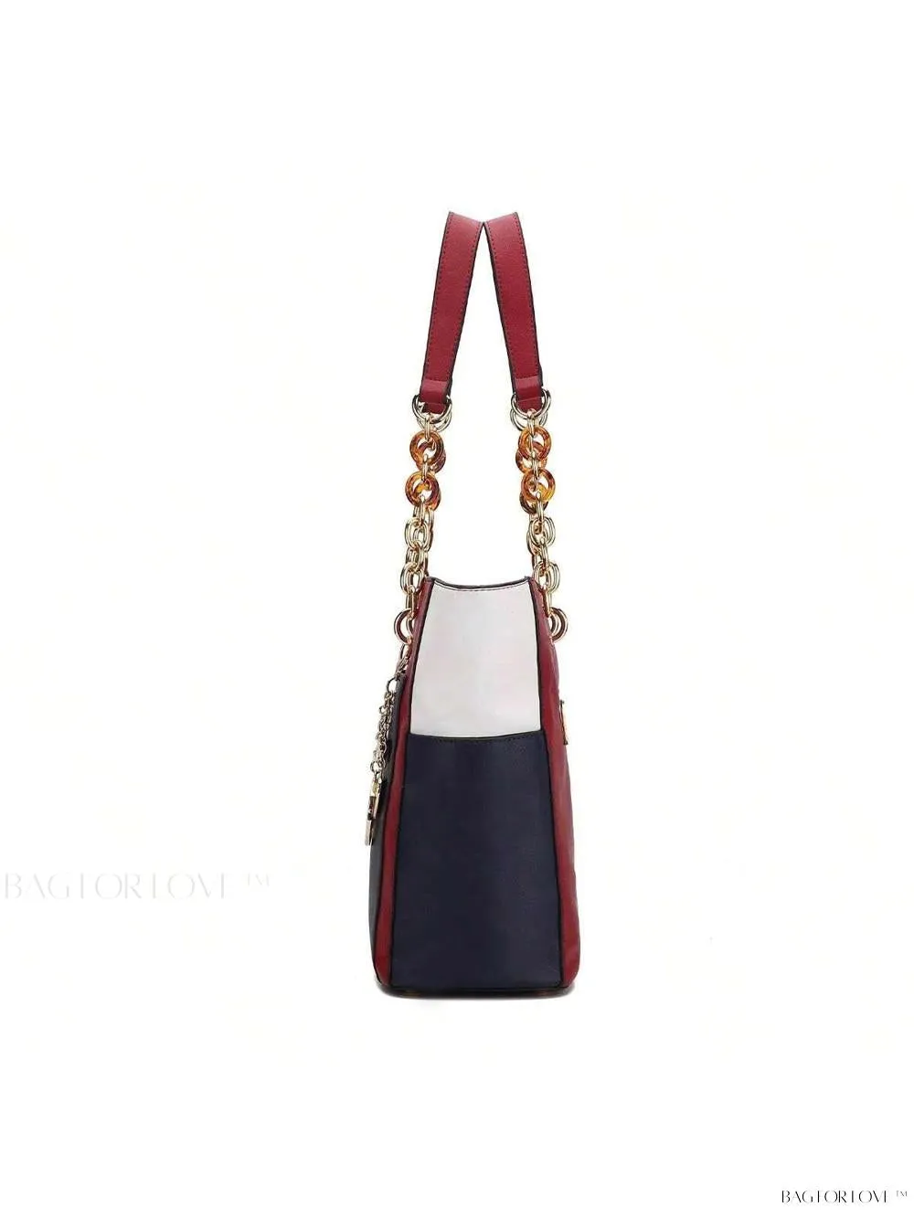 BagForLove - Rochelle Collection Color Block Large Capacity Handbag