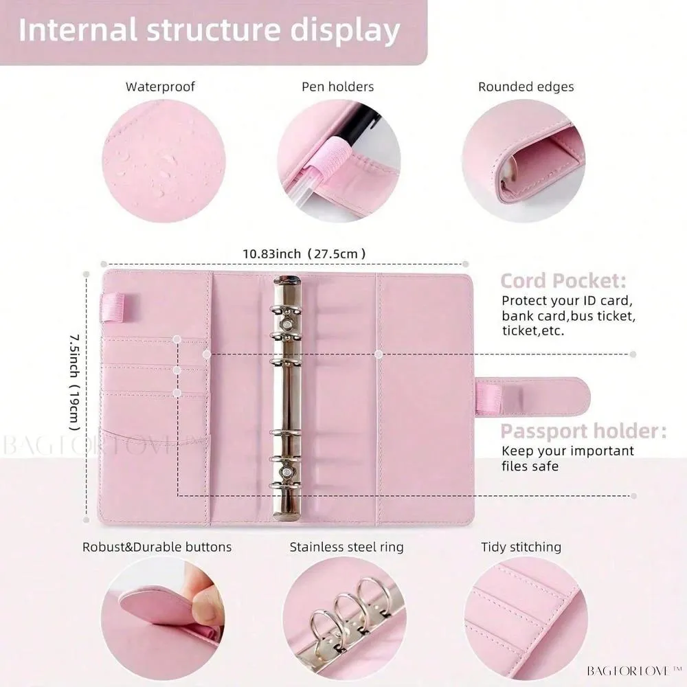 BagForLove - Simplify Your Money Management - A6 Leather Envelope System
