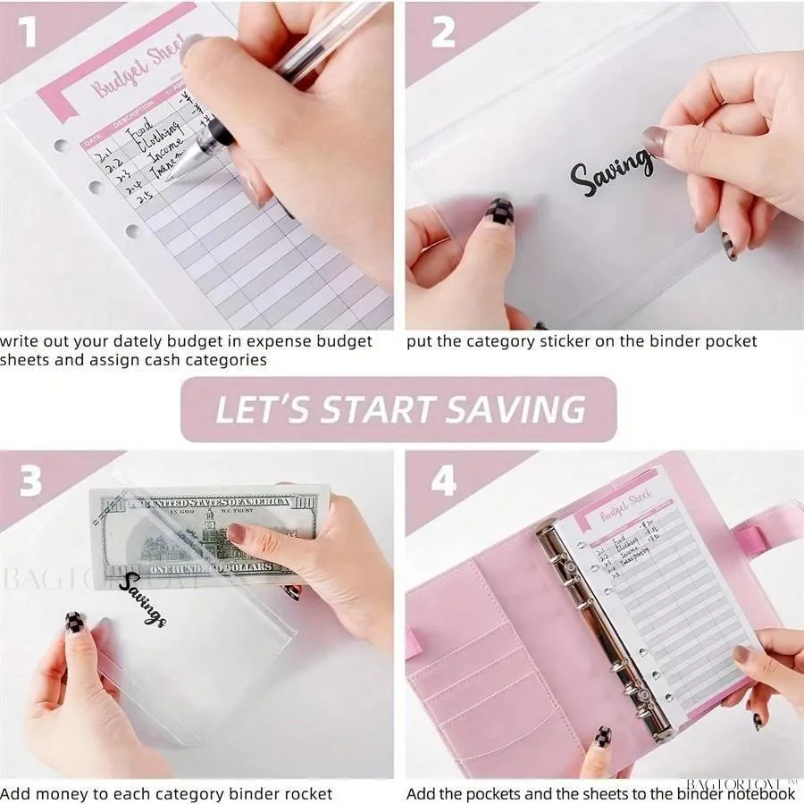 BagForLove - Simplify Your Money Management - A6 Leather Envelope System