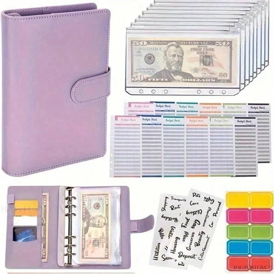 BagForLove - Simplify Your Money Management - A6 Leather Envelope System