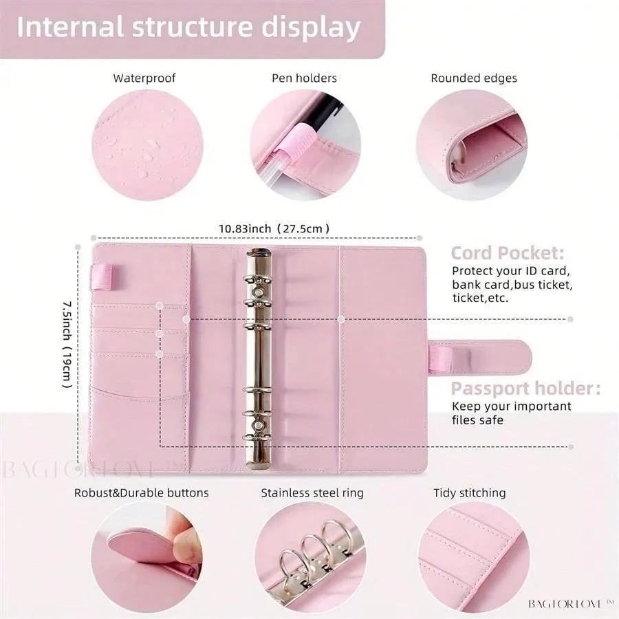 BagForLove - Simplify Your Money Management - A6 Leather Envelope System