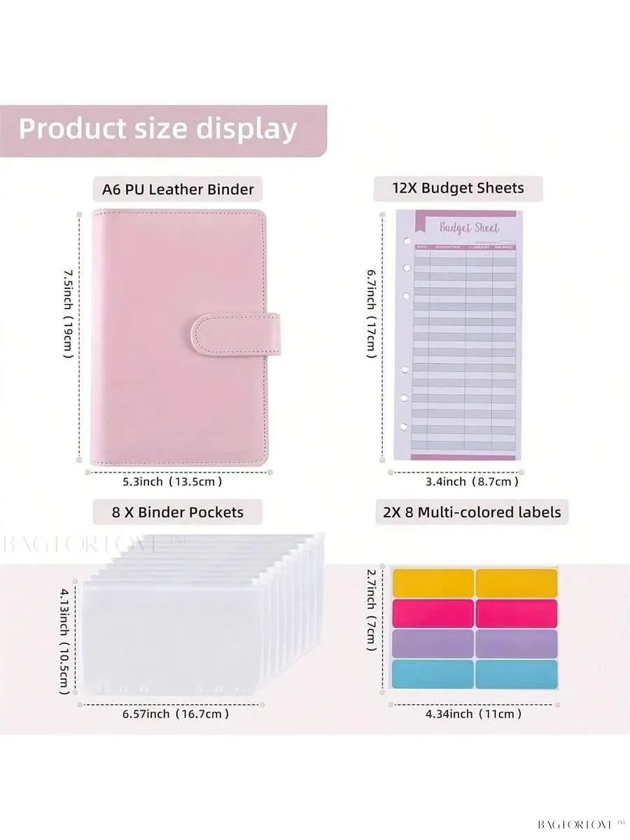 BagForLove - Simplify Your Money Management - A6 Leather Envelope System