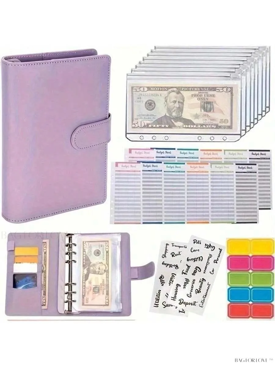 BagForLove - Simplify Your Money Management - A6 Leather Envelope System