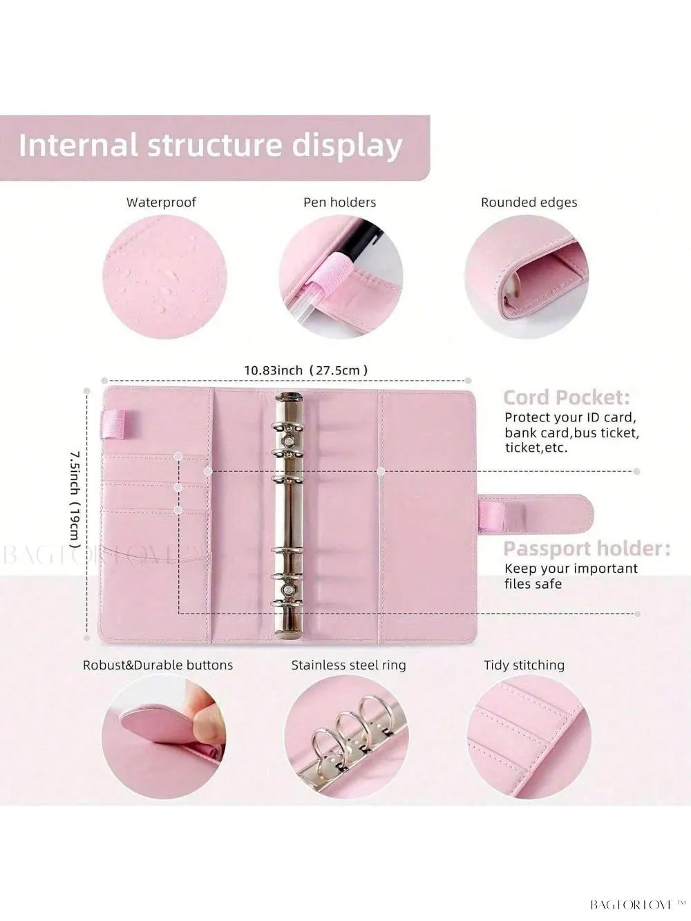 BagForLove - Simplify Your Money Management - A6 Leather Envelope System