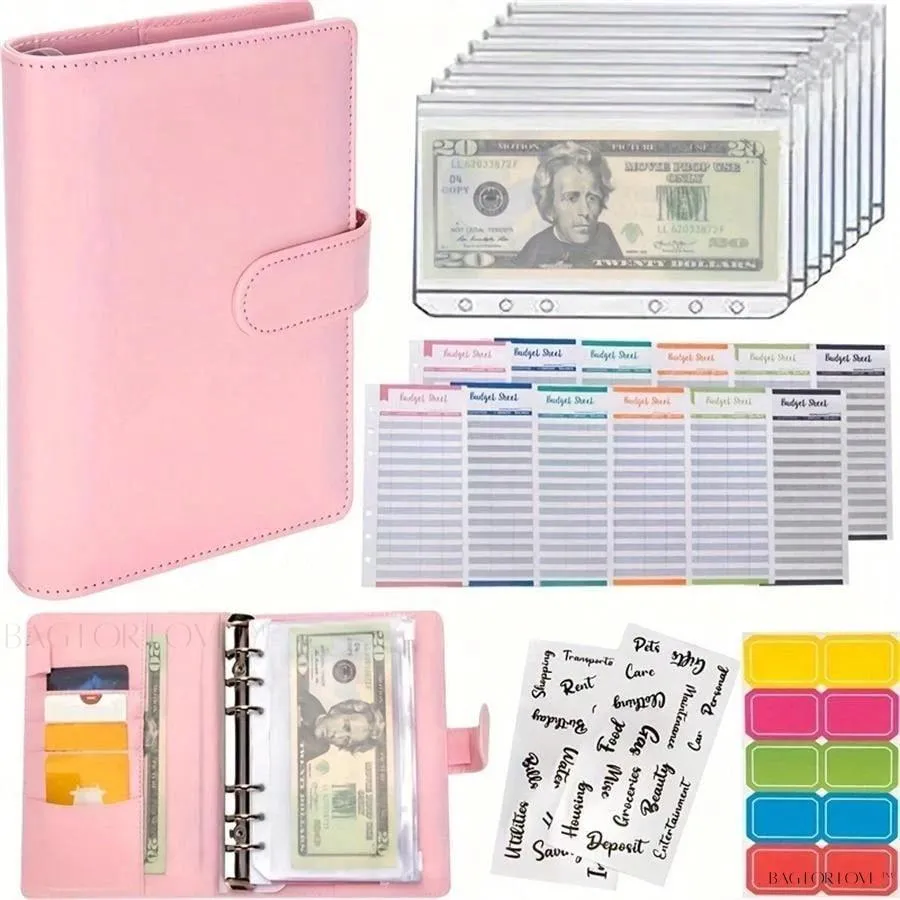 BagForLove - Simplify Your Money Management - A6 Leather Envelope System