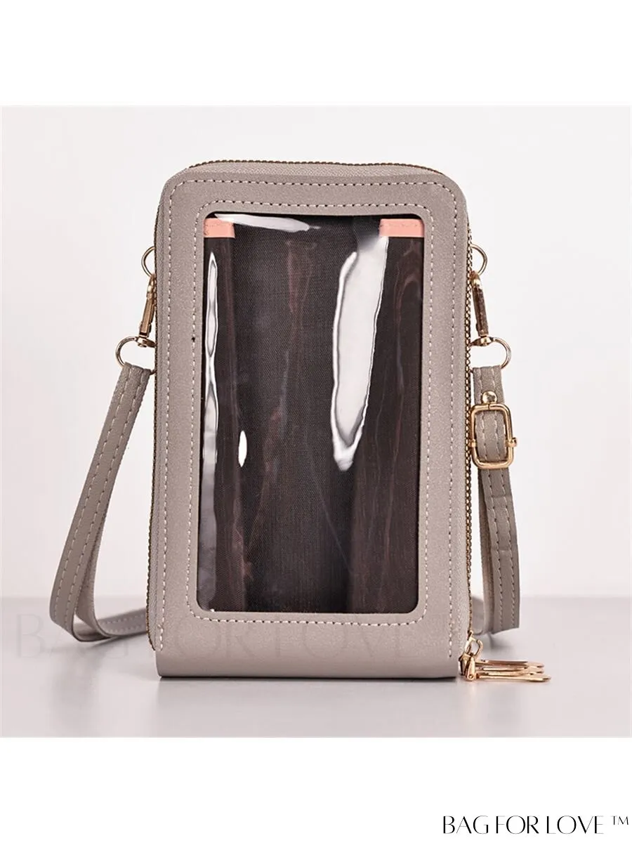 BagForLove - Stylish and Functional Womens PU Leather Smartphone Wallet with Large Storage Capacity