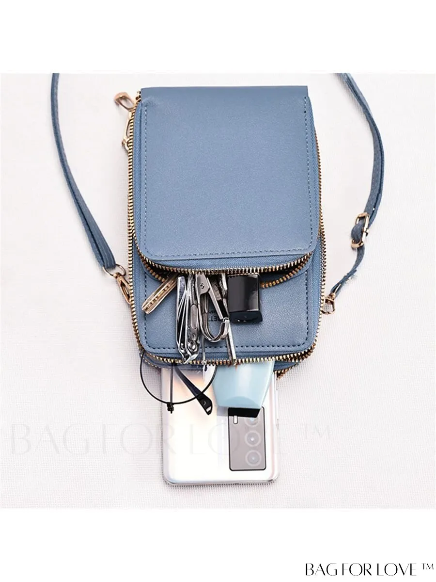 BagForLove - Stylish and Functional Womens PU Leather Smartphone Wallet with Large Storage Capacity