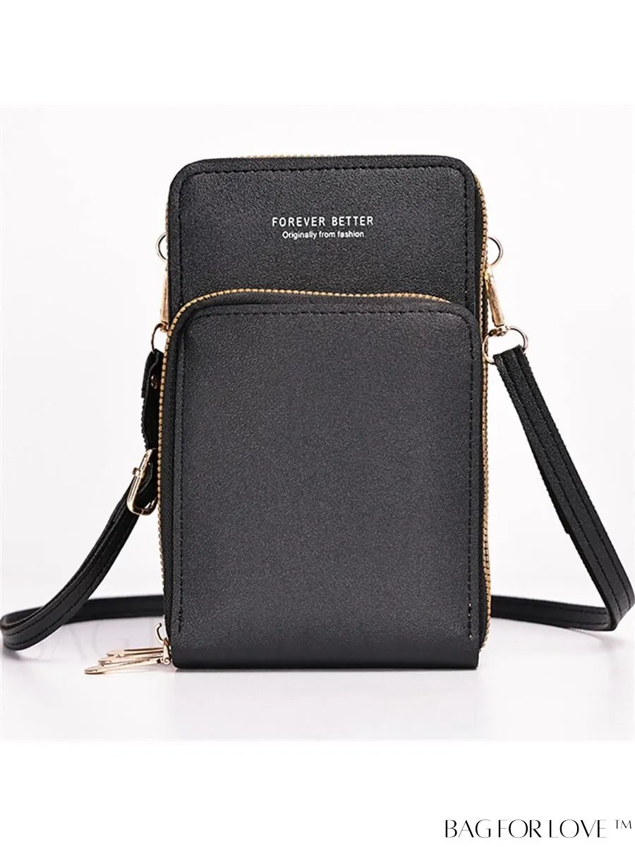 BagForLove - Stylish and Functional Womens PU Leather Smartphone Wallet with Large Storage Capacity