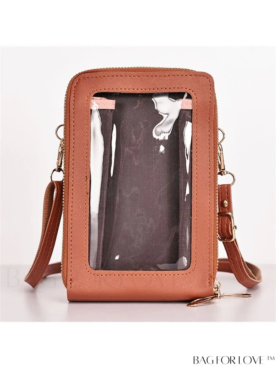 BagForLove - Stylish and Functional Womens PU Leather Smartphone Wallet with Large Storage Capacity