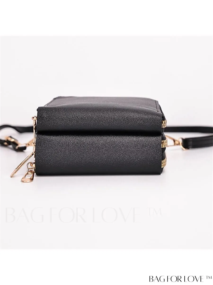 BagForLove - Stylish and Functional Womens PU Leather Smartphone Wallet with Large Storage Capacity