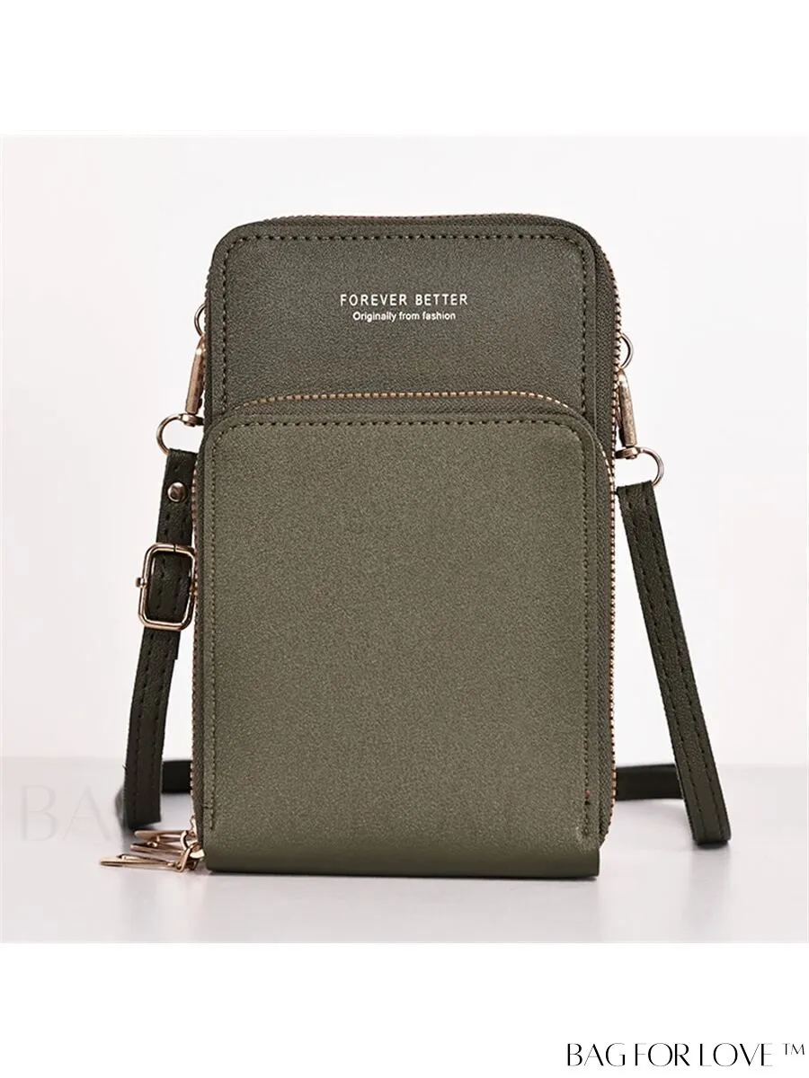 BagForLove - Stylish and Functional Womens PU Leather Smartphone Wallet with Large Storage Capacity