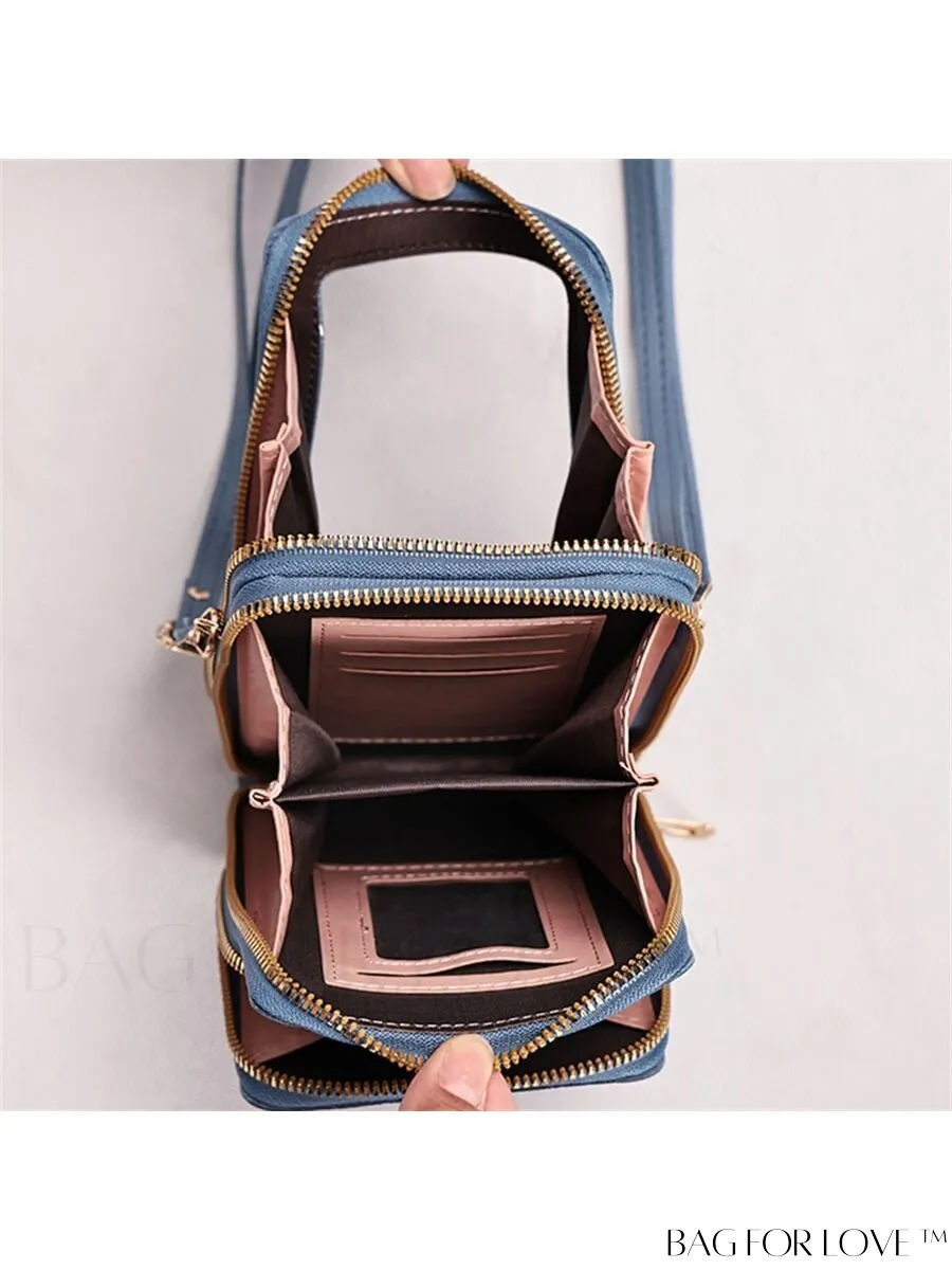 BagForLove - Stylish and Functional Womens PU Leather Smartphone Wallet with Large Storage Capacity