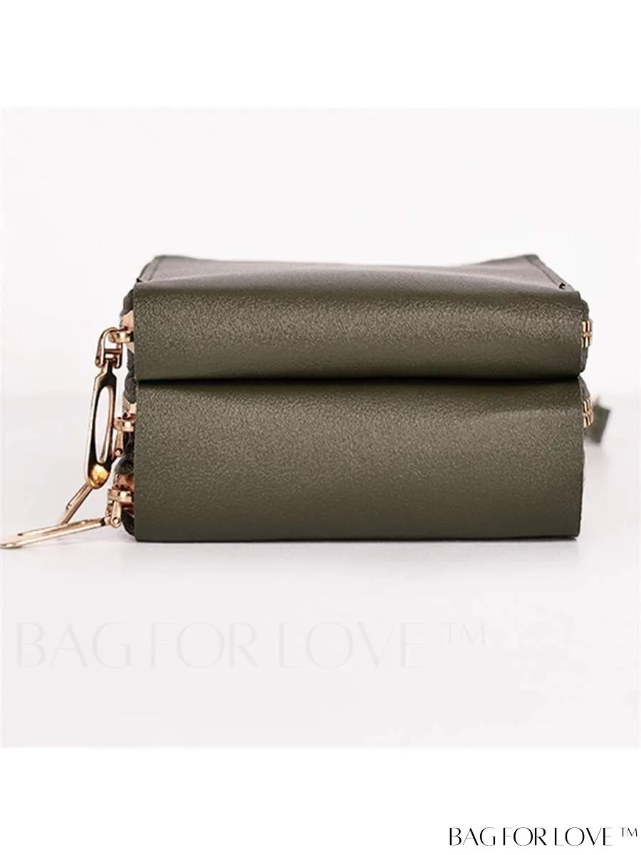 BagForLove - Stylish and Functional Womens PU Leather Smartphone Wallet with Large Storage Capacity
