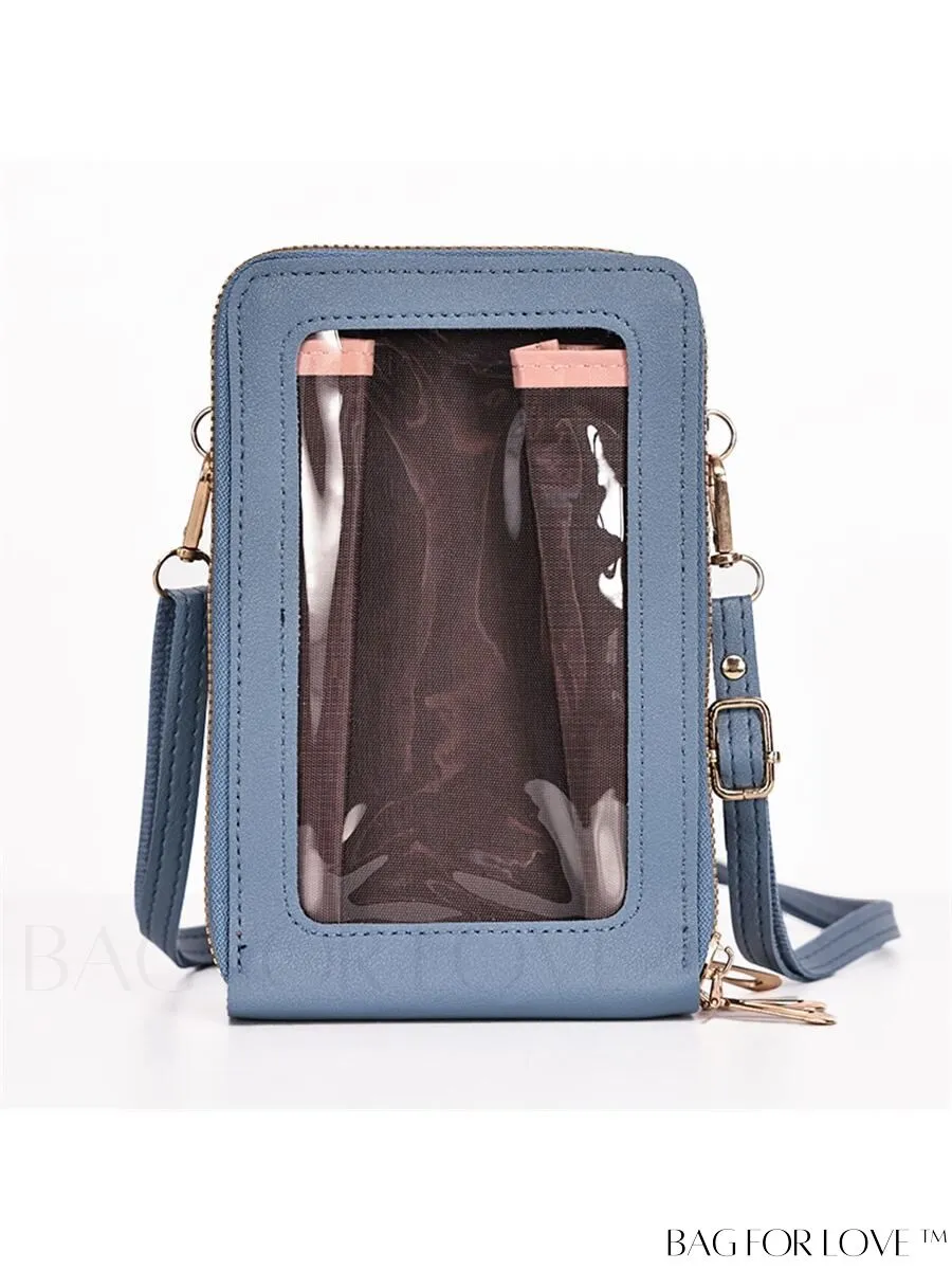 BagForLove - Stylish and Functional Womens PU Leather Smartphone Wallet with Large Storage Capacity