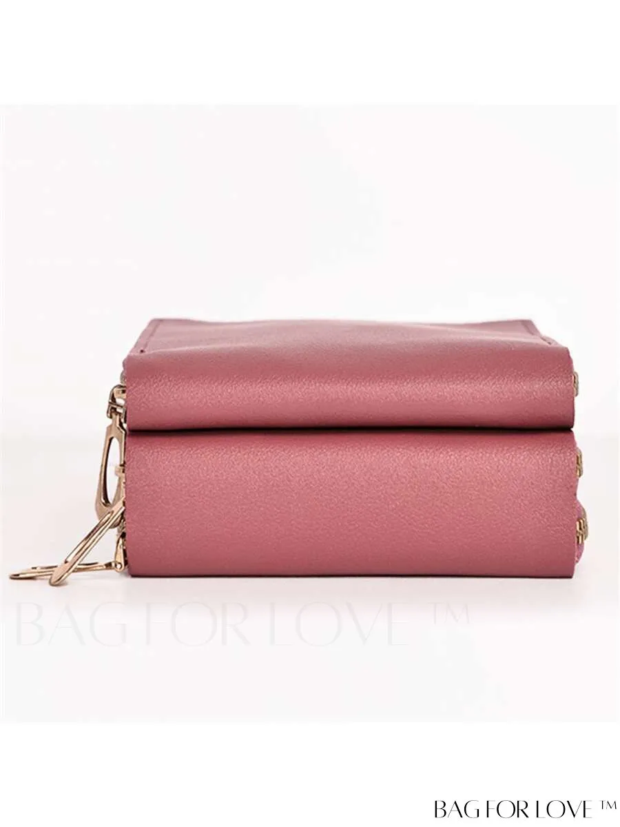 BagForLove - Stylish and Functional Womens PU Leather Smartphone Wallet with Large Storage Capacity