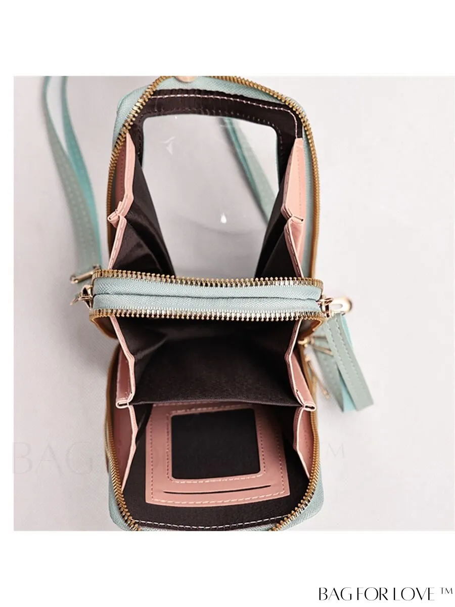 BagForLove - Stylish and Functional Womens PU Leather Smartphone Wallet with Large Storage Capacity