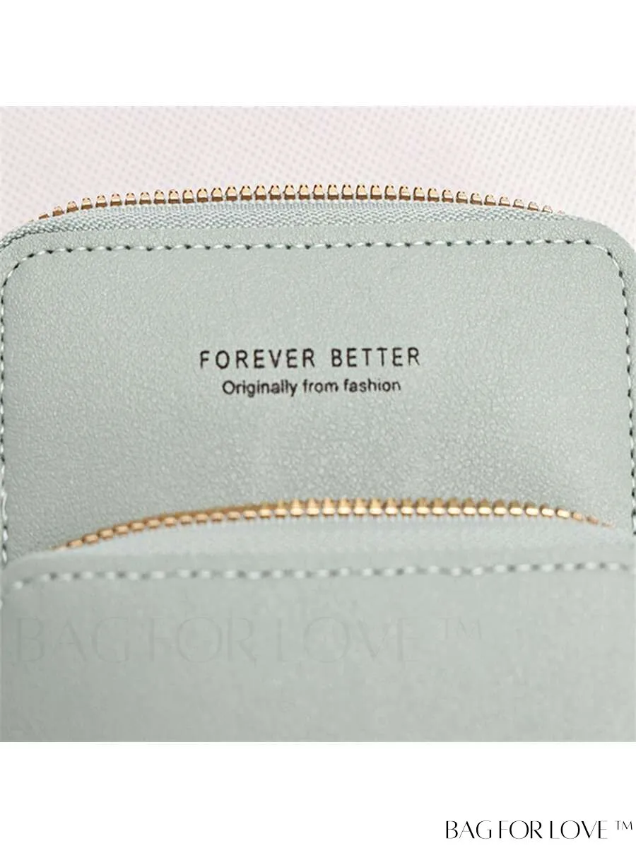 BagForLove - Stylish and Functional Womens PU Leather Smartphone Wallet with Large Storage Capacity