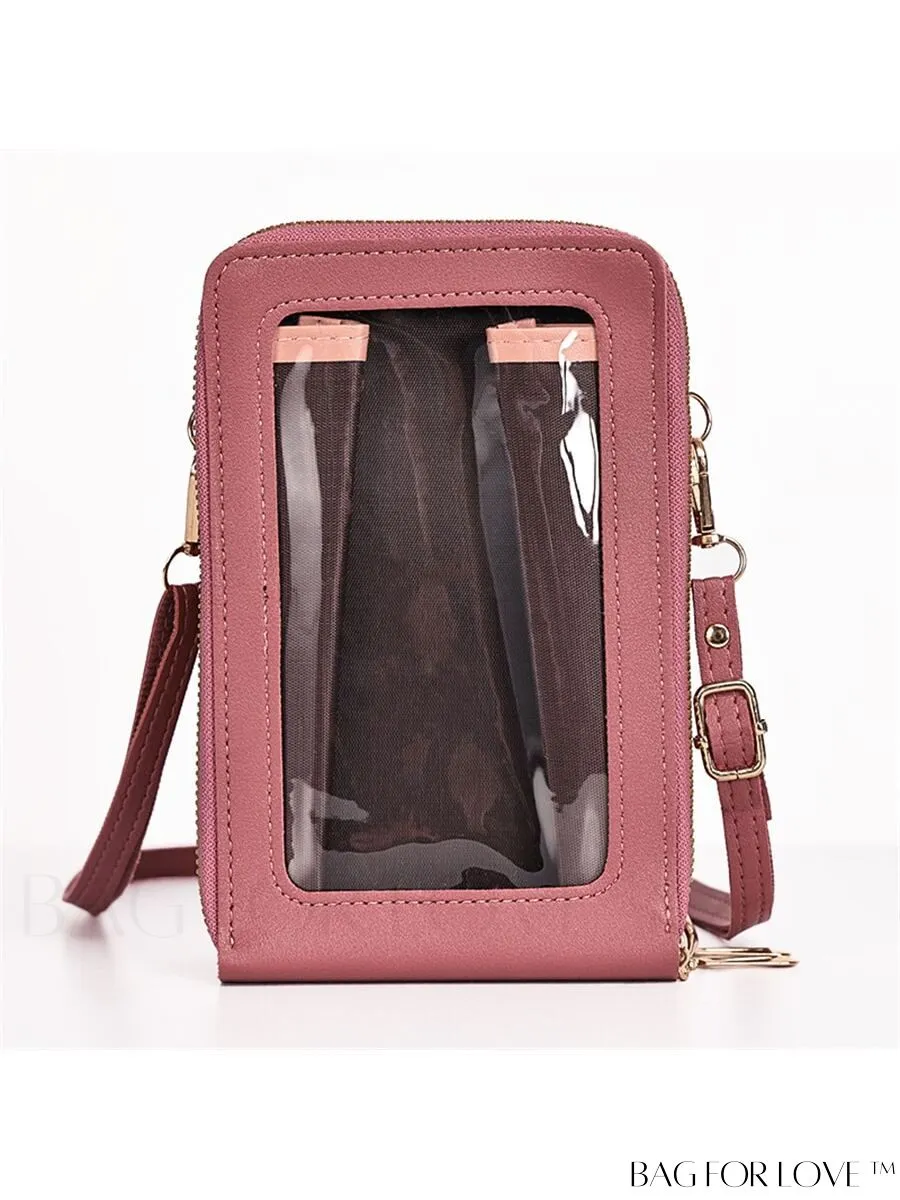 BagForLove - Stylish and Functional Womens PU Leather Smartphone Wallet with Large Storage Capacity