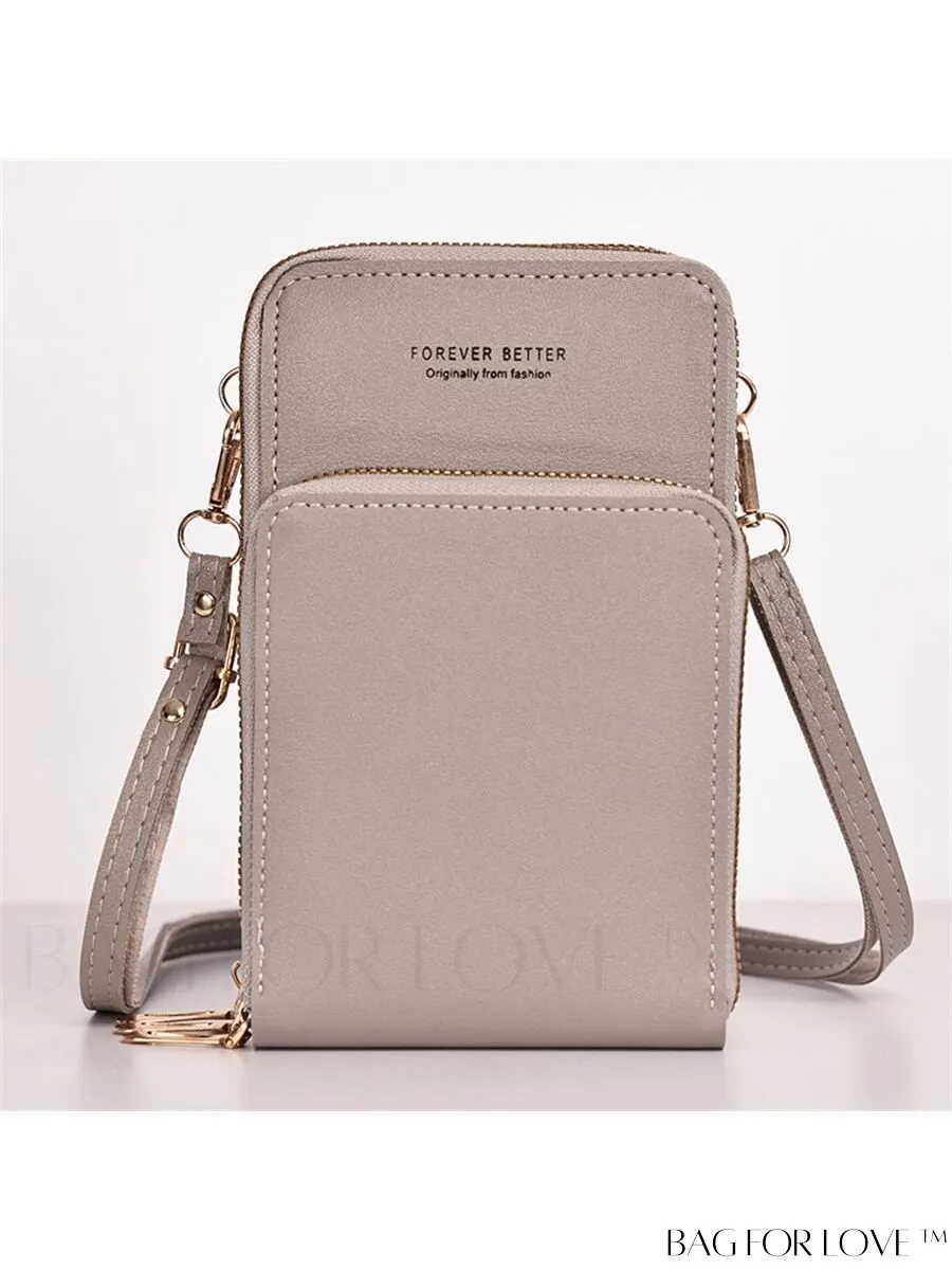 BagForLove - Stylish and Functional Womens PU Leather Smartphone Wallet with Large Storage Capacity