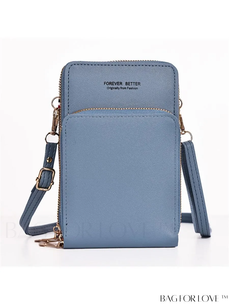 BagForLove - Stylish and Functional Womens PU Leather Smartphone Wallet with Large Storage Capacity