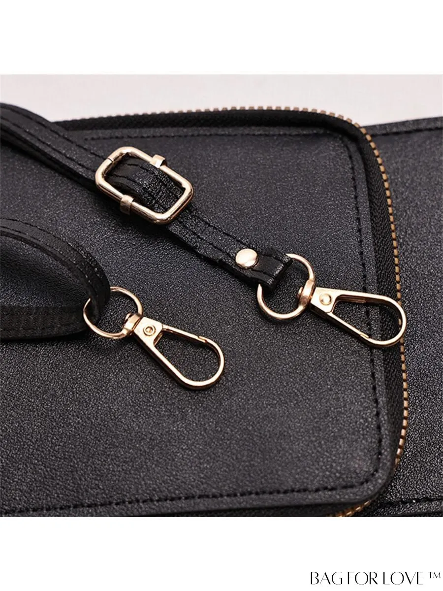 BagForLove - Stylish and Functional Womens PU Leather Smartphone Wallet with Large Storage Capacity