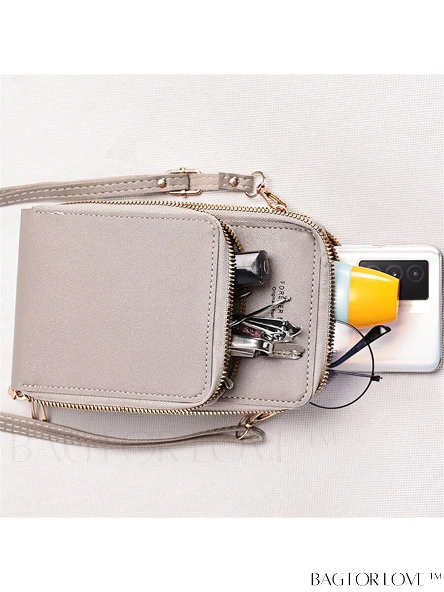 BagForLove - Stylish and Functional Womens PU Leather Smartphone Wallet with Large Storage Capacity