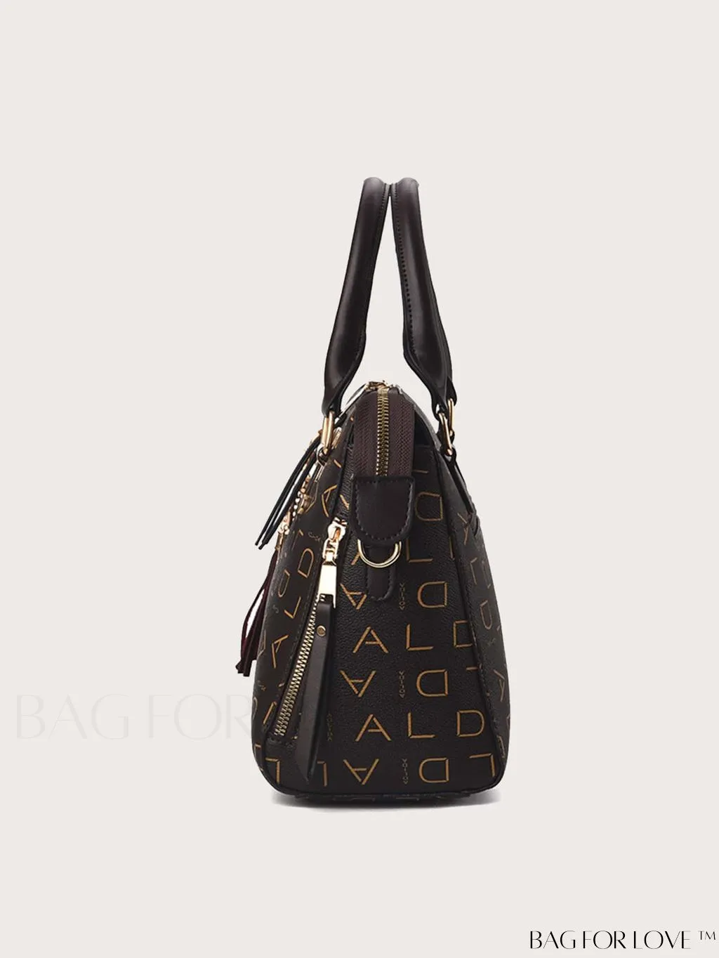 BagForLove - Stylish PU Leather Crossbody Handbag for Women with Adjustable Strap and Chic Pendant