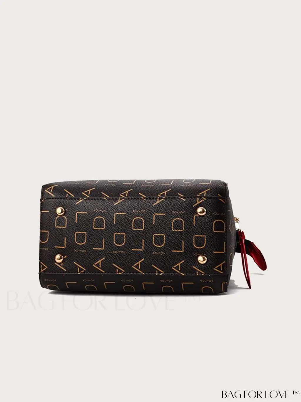 BagForLove - Stylish PU Leather Crossbody Handbag for Women with Adjustable Strap and Chic Pendant
