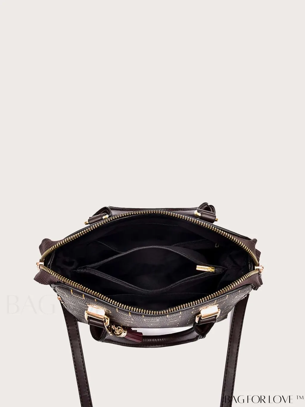 BagForLove - Stylish PU Leather Crossbody Handbag for Women with Adjustable Strap and Chic Pendant