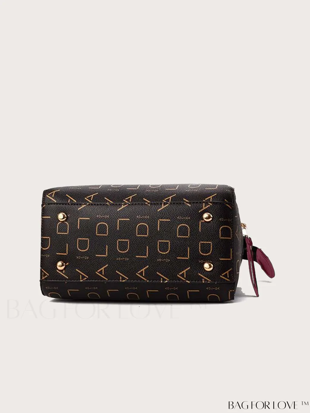BagForLove - Stylish PU Leather Crossbody Handbag for Women with Adjustable Strap and Chic Pendant