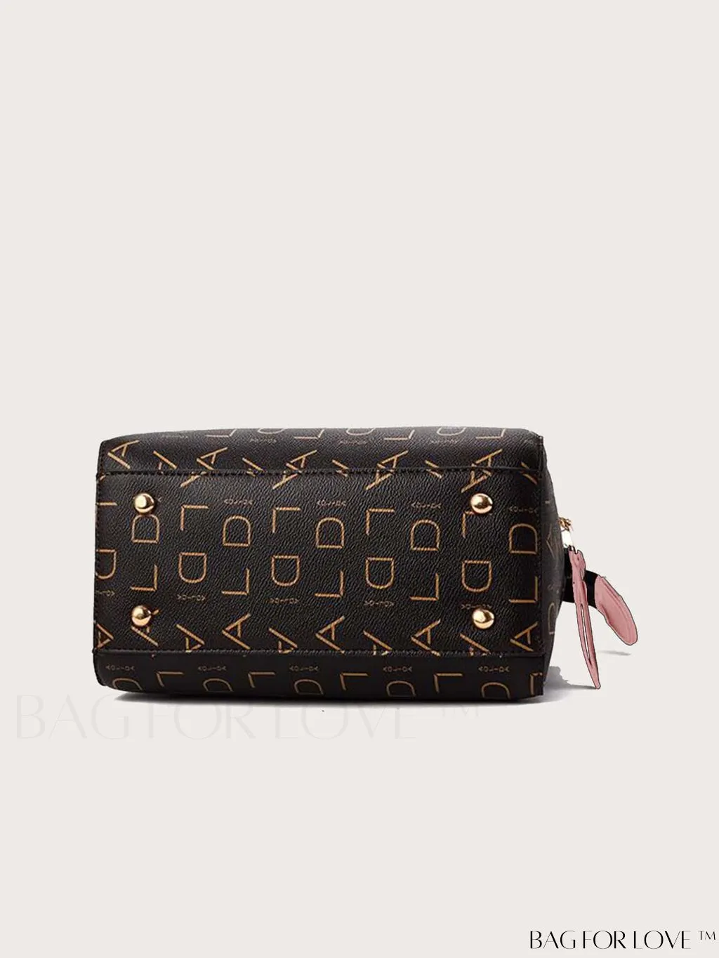 BagForLove - Stylish PU Leather Crossbody Handbag for Women with Adjustable Strap and Chic Pendant