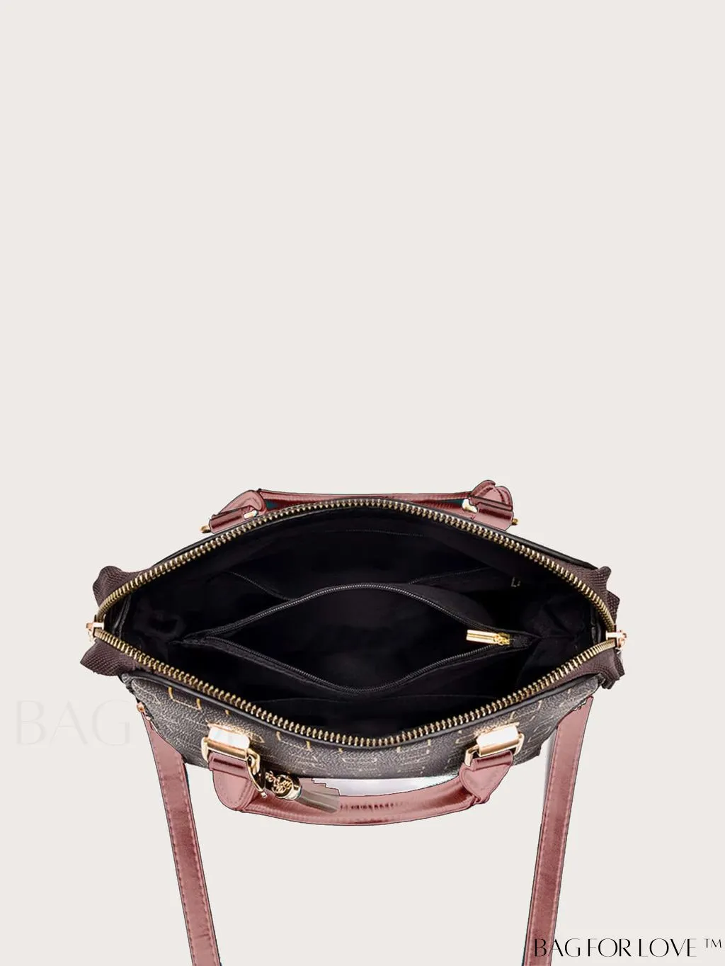 BagForLove - Stylish PU Leather Crossbody Handbag for Women with Adjustable Strap and Chic Pendant