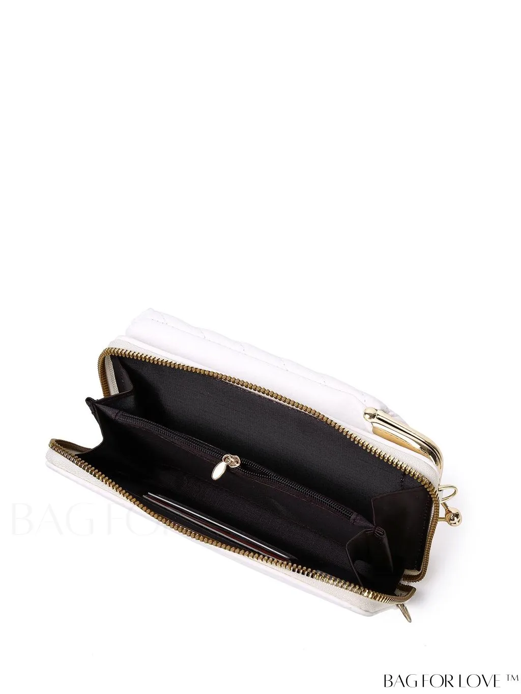 BagForLove - Stylish Womens Phone Wallet with Solid Color Design