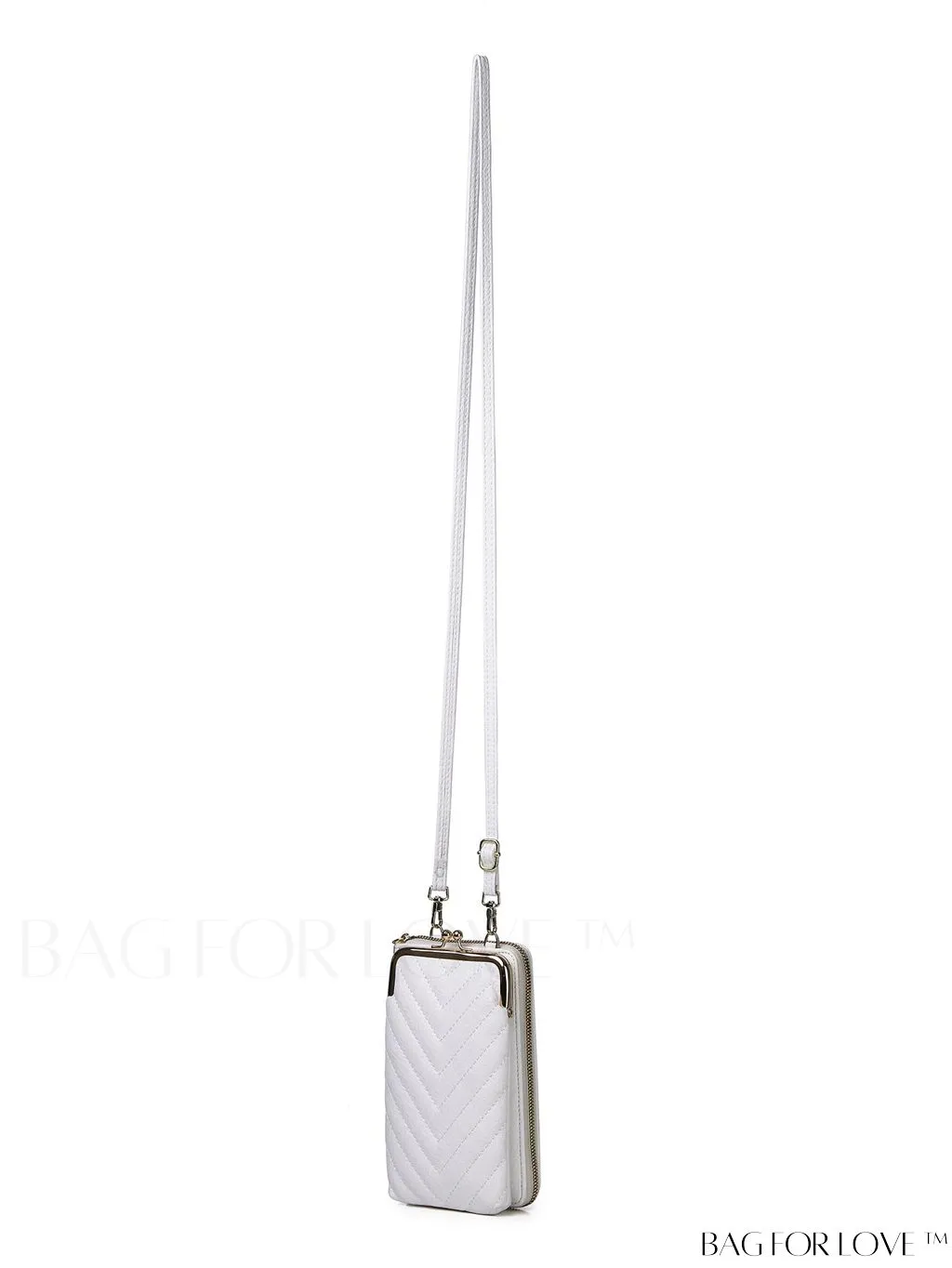 BagForLove - Stylish Womens Phone Wallet with Solid Color Design