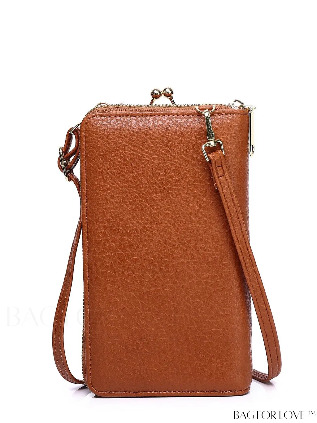 BagForLove - Stylish Womens Phone Wallet with Solid Color Design