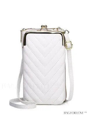 BagForLove - Stylish Womens Phone Wallet with Solid Color Design