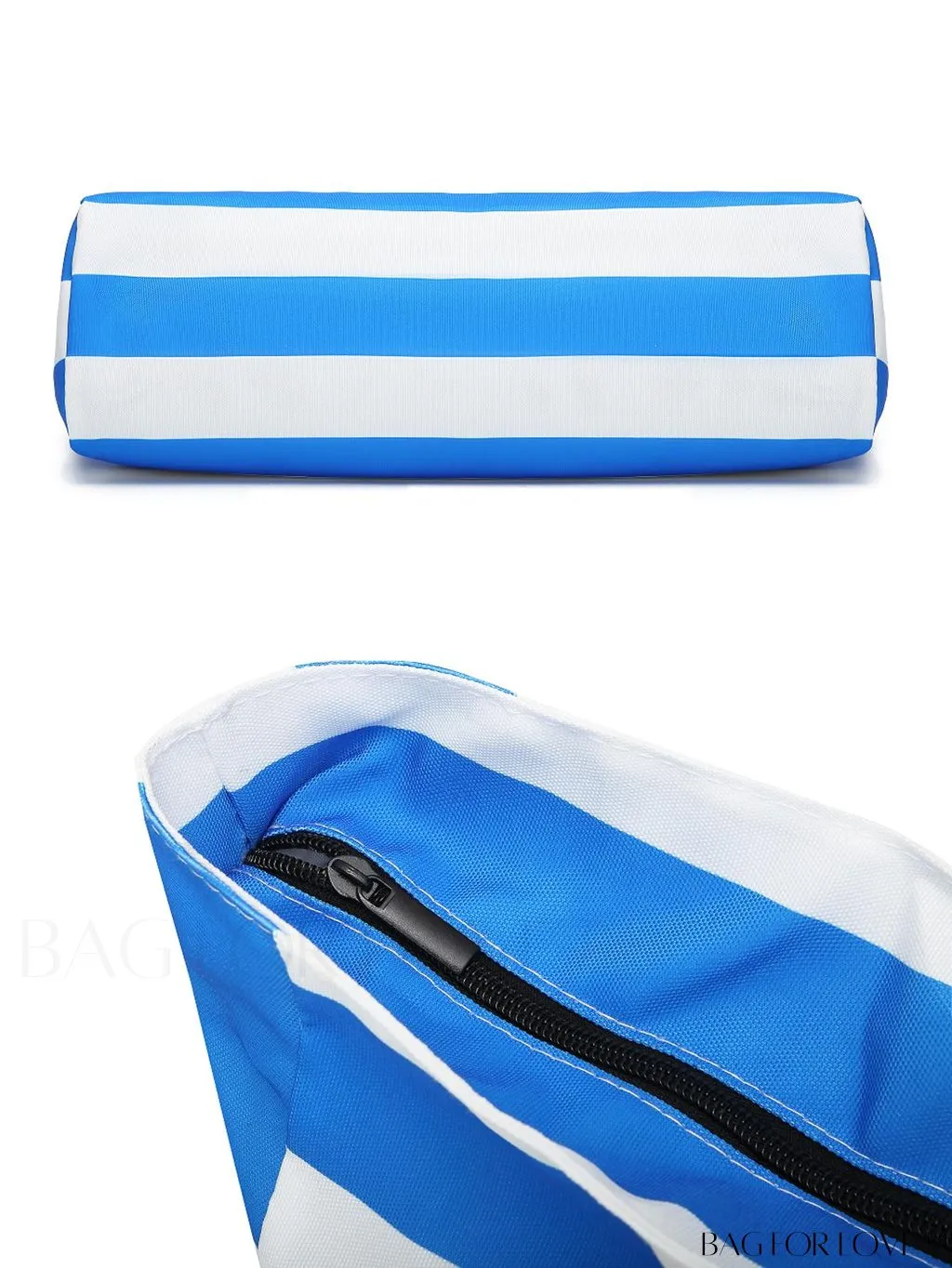 BagForLove - Womens Waterproof Beach Tote: Large, Sand-proof Swim Pool Bag with Zipper