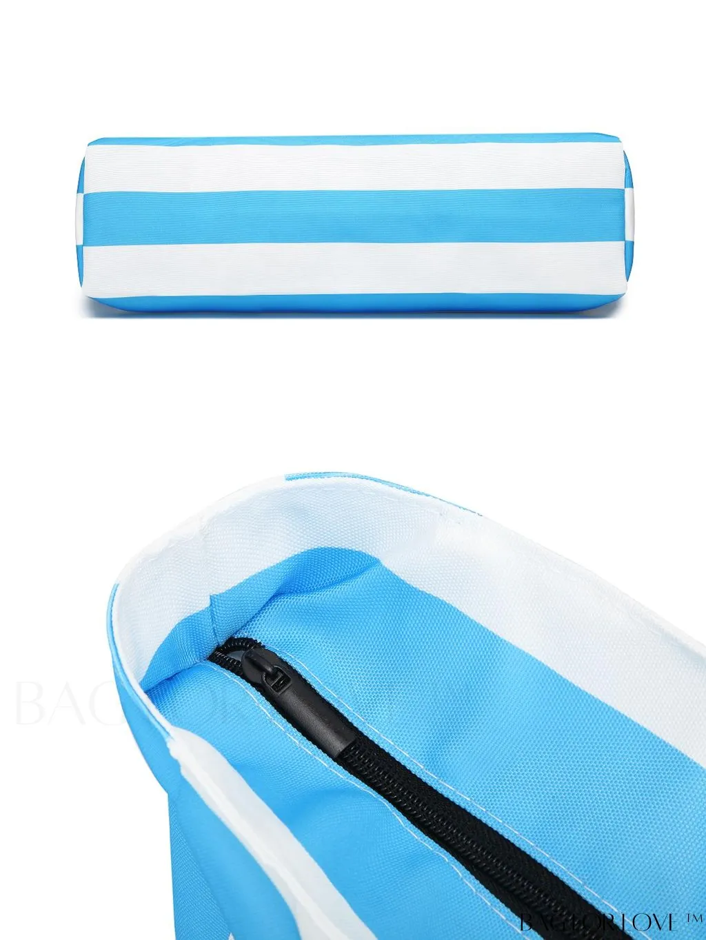 BagForLove - Womens Waterproof Beach Tote: Large, Sand-proof Swim Pool Bag with Zipper