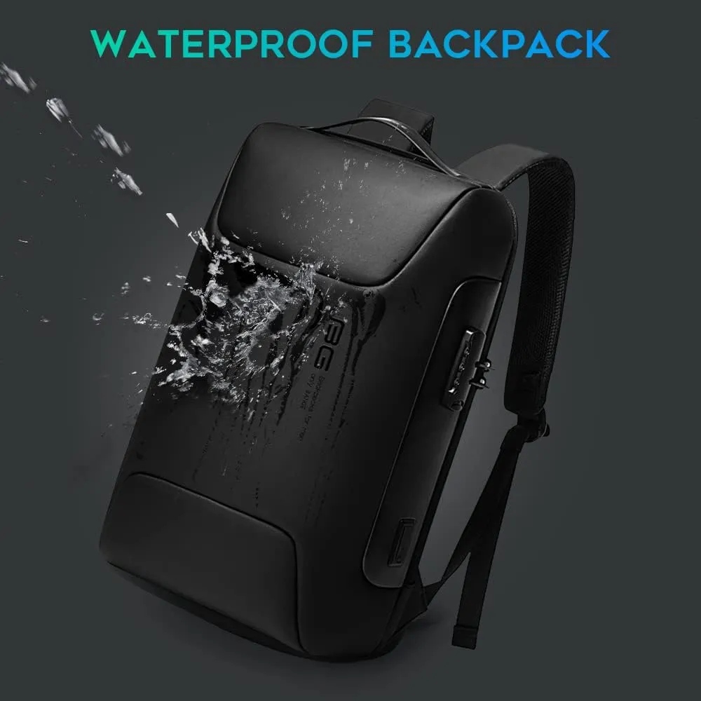 BANGE Anti Theft Backpack,Smart Work Backpack with USB Charging Port, Business Laptop Fit for 15.6 INCH Laptop…
