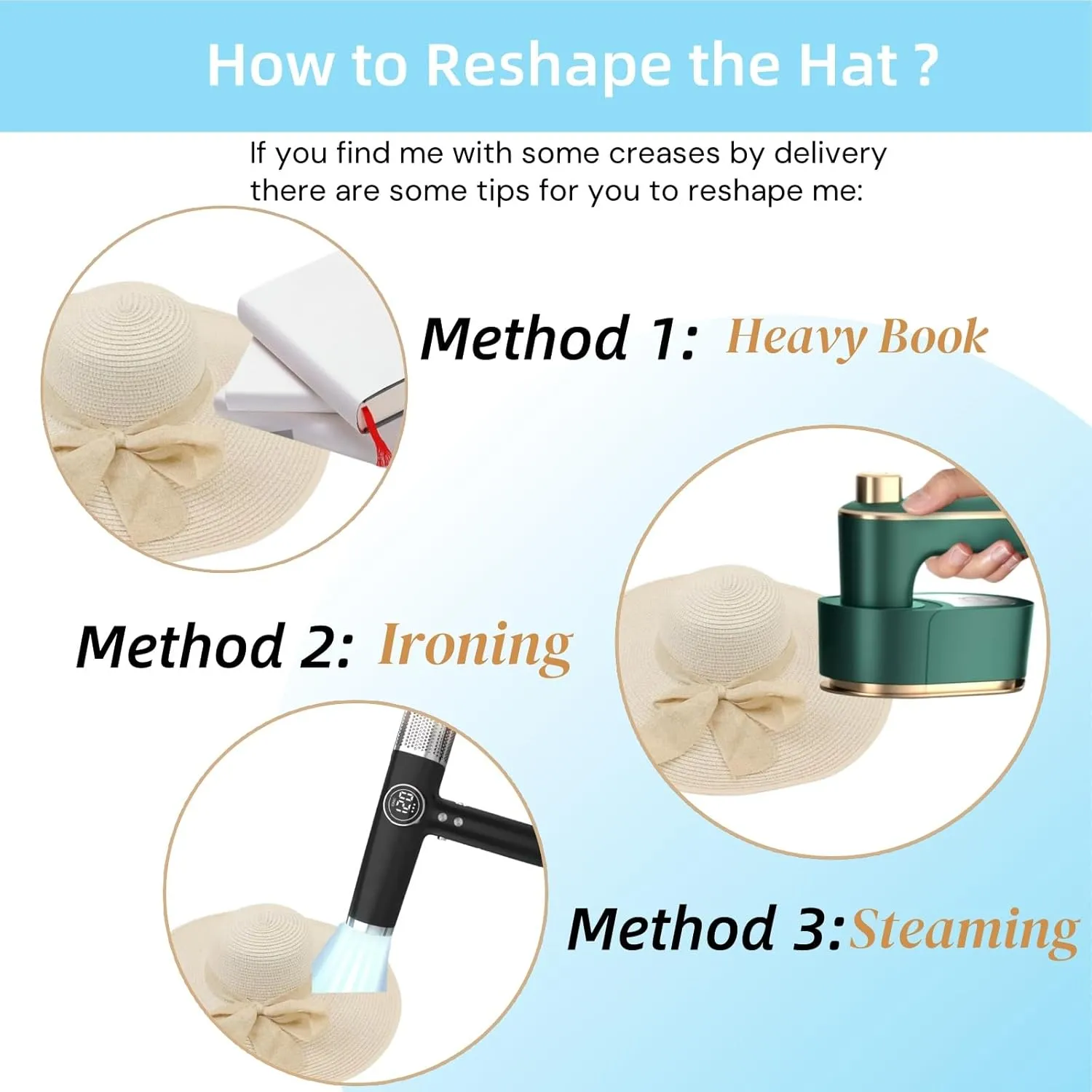 Beach Bags with Sun Hats, Straw Large Foldable Mesh Travel Bag Hat,Wide Brim Roll up Cap Tote Bag Set for Women