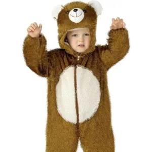 Bear Costume Kids Brown White