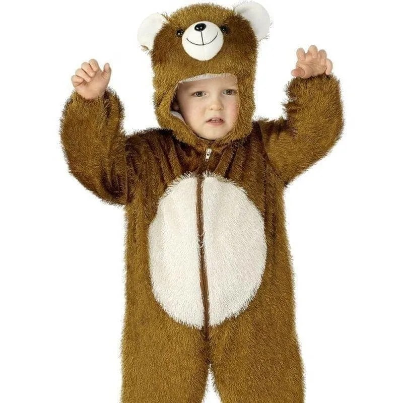 Bear Costume Kids Brown White