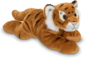Bearington Lil' Saber Small Plush Stuffed Animal Tiger, 9 inches