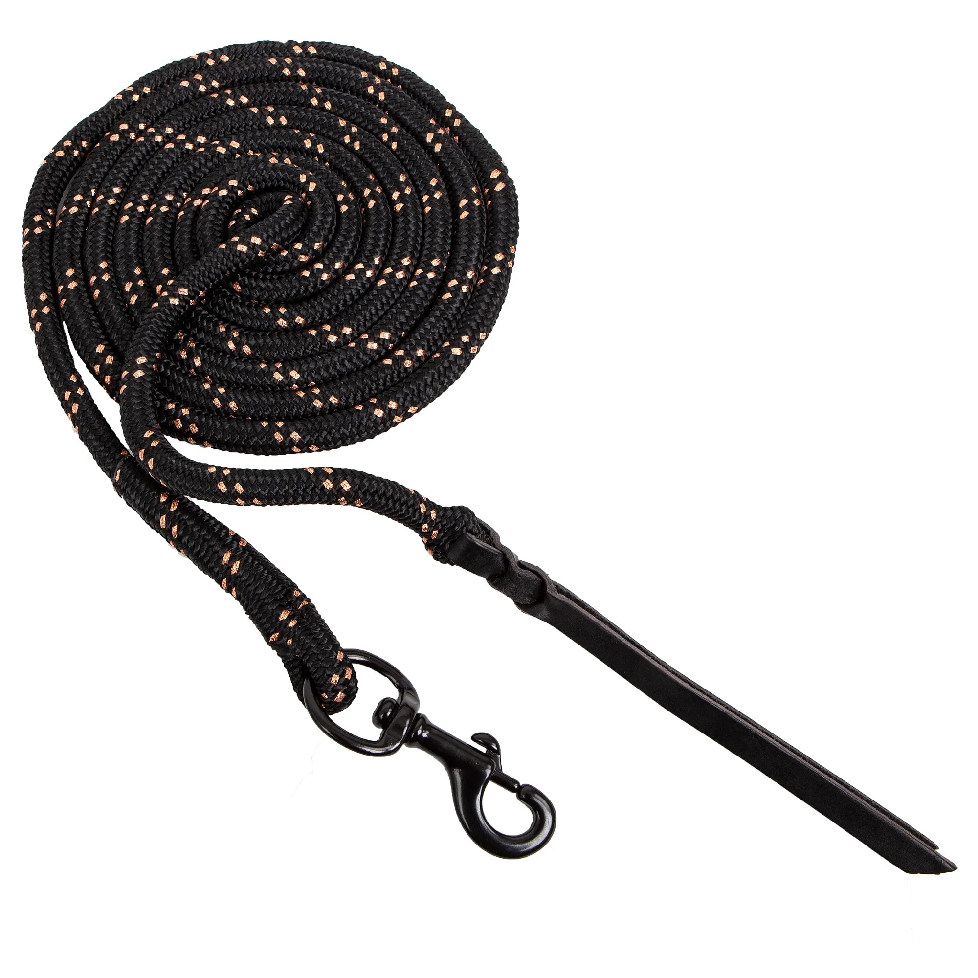 Blocker Lead Rope with Double Leather Popper